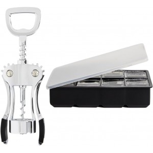 GORILLA GRIP Wine Opener, Black and Ice ...