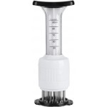 Stainless Steel Meat Injector - 1 Pack Seasoning Injector Marinade Injector for BBQ Turkey Chicken - Flavor Tenderizer Syringe for Poultry Cooking