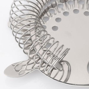 20 Pack 6 Inch Stainless Steel Cocktail Strainer for Drinks, Bar Bartender Strainers, Stainless Steel cocktail Filter for Home Bar, Bartender