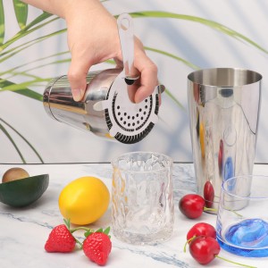 20 Pack 6 Inch Stainless Steel Cocktail Strainer for Drinks, Bar Bartender Strainers, Stainless Steel cocktail Filter for Home Bar, Bartender