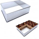 Adjustable Rectangle Mousse Cake Ring Mold,Large Square Springform Stainless Steel Baking Mould,Tiramisu Frame Big Size ，Heavy Duty Baking Accessories