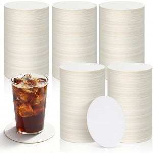 500 Pcs Disposable Paper Coasters Bulk 1...