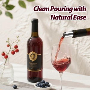 30-Pack Disposable Wine Pouring Discs, 3-Inch Individually Wrapped Anti-Drip Liquor Pour Spouts for Wine & Spirit Bottles, Single-Use Design Prevents Flavor Transfer