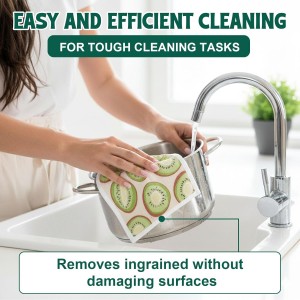 Lsnisni Swedish Dishcloths for Kitchen, 6 Pack Swedish Dish Cloths, Reusable Paper Towels, Washable Kitchen Cloth, 100% Biodegradable, Super Absorbent, Quick Drying