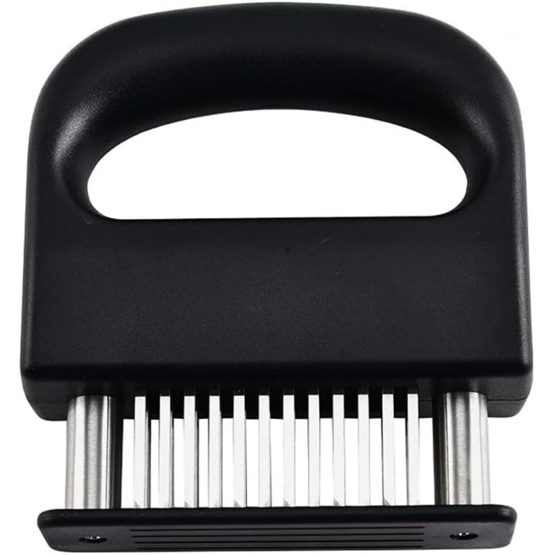 Meat Tenderizer With 48 Stainless Steel Sharp Needle Blade, Heavy Duty Meat Cooking Tool for Tenderizing Beef, Pork, Chicken, Lamb, Fish And More