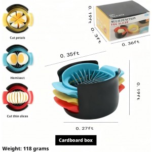 3-in-1 Kitchen Genius: The Ultimate Egg Slicer, Fruit Cutter, and Vegetable Dicer