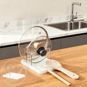 Spoon Rest & Pot Lid Holder - 2-in-1 Kit...