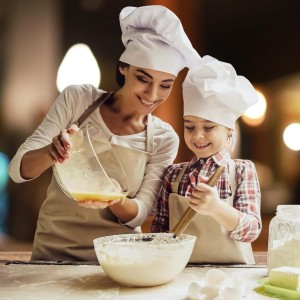 Danish Dough Whisk – Sourdough Mixing Tool with Dough Scraper. Danish Whisk for Baking, Mixing Thick Dough, Bread Making, Pastry, Cookies, Pizza, Batter & More