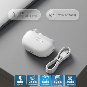 Electric Nail Clipper for Seniors, Professional Automatic Nail Trimmer for Fingernails and Toenails with 2 Speeds, USB Rechargeable & Nail Scraps Storage, Safe Toenail Clippers for Baby, Kids, Women.