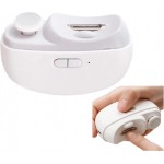 Electric Nail Clipper for Seniors, Professional Automatic Nail Trimmer for Fingernails and Toenails with 2 Speeds, USB Rechargeable & Nail Scraps Storage, Safe Toenail Clippers for Baby, Kids, Women.