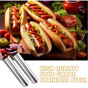 Cream Horn Molds Stainless Steel, Cannoli Tubes Kit Pack of 20 Baking Cones Pastry Roll Horn Croissant Mold with Brush