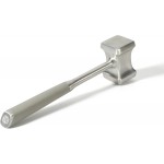 Calphalon Edge Stainless Steel Multi-Sided Meat Tenderizer w/Thermoplastic Rubber Handle - Taupe