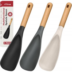 3 PACK, Multifunction Silicone Cooking S...