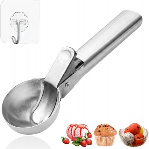 Ice Cream Scoop,Portable Stainless Steel...