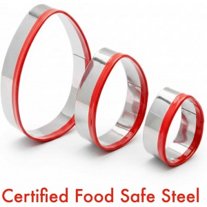 3 Pcs Easter Fun Egg Cookie Cutters Set 4.5