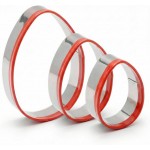 3 Pcs Easter Fun Egg Cookie Cutters Set 4.5