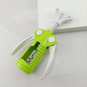Wing Corkscrew 2 Packs, Wine Opener with Cork Screw for Kitchen, Restaurants, Bar (Green)