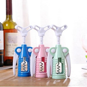 Wing Corkscrew 2 Packs, Wine Opener with Cork Screw for Kitchen, Restaurants, Bar (Red)