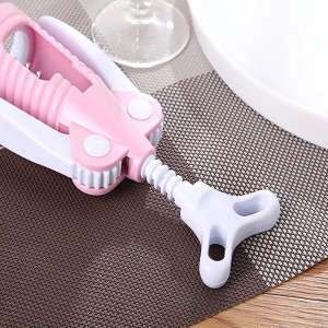 Wing Corkscrew 2 Packs, Wine Opener with Cork Screw for Kitchen, Restaurants, Bar (Pink)