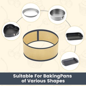 3 Set Silicone Baking Mat for 4, 7, 9 Inch Springform Pan Protector Prevent Cake from Sticking to Bottom and Side Easy Clean Nonstick Silicone Liners for Baking Cheesecake Pan