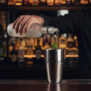 Liquor Bottle Pourers – Clear Speed Pourers with Universal Fit, Drip-Free Alcohol Bottle Pour Spouts for Home Bar, Restaurant, Lounge, and Bartending Use - 12 Pack