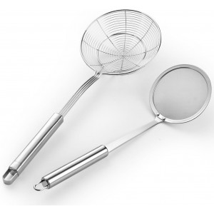 5.3 Inch Spider Strainer With Mesh Fatso...