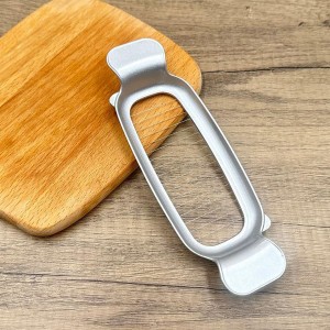 Stainless Steel Block Cheese Slicer Butter Cutter 6.5x2x19.5cm Multi Functional Sausage Ham and Egg Divider