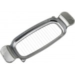 Stainless Steel Block Cheese Slicer Butter Cutter 6.5x2x19.5cm Multi Functional Sausage Ham and Egg Divider