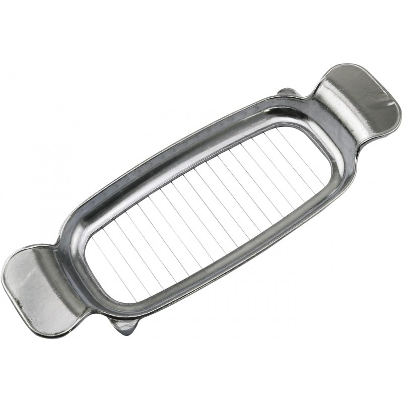 Stainless Steel Block Cheese Slicer Butter Cutter 6.5x2x19.5cm Multi Functional Sausage Ham and Egg Divider