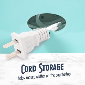 Nostalgia Retro Electric Can Opener for Kitchen with Magnetic Lid Remover, Knife Sharpener, and Soda or Beer Bottle Opener, Aqua