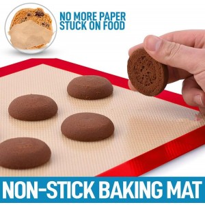 Silicone Baking Mats Set of 3 - Small (12