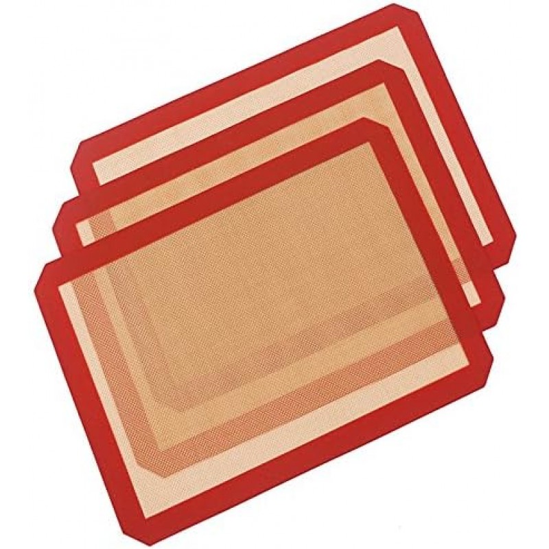 Silicone Baking Mats Set of 3 - Small (12