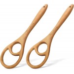 Wooden Danish Dough Whisk - 12.6