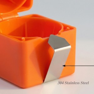 Egg Shell Opener, Egg Cracker Tool, Egg Peeler, Egg Peeler Tool for Hard Boiled Eggs New Kitchen Gadgets for Raw Egg - Red