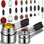 17PCS Measuring Cups and Magnetic Spoons Set, 8 Measure Cups with Silicone Handle, 8 Double Sided Measure Spoons and 1 Leveler, Stackable Stainless Steel Kitchen Gadgets for Cooking & Baking