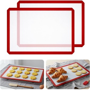 2 Pack Silicone Baking Mats, 24
