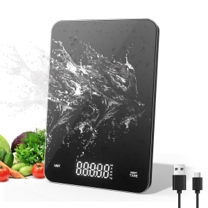 Rechargeable Digital Kitchen Scale, 5kg/...