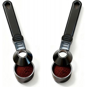 Coffee Scoop with Funnel, Reusable K Cup...