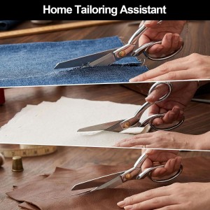 3PCS Heavy Duty Kitchen Scissors Set All Purpose - Stainless Steel Scissors Meat Scissors Dishwasher Safe Japanese Cooking Scissor for Food Paired with household tailor shears Gifts for Men Women