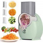 Electric Cheese Grater,3 In 1 Electric Grater For Home Kitchen,One-Touch Easy Control Salad Shooter Cheese Grater For Block Cheese Vegetable Cucumber Nuts