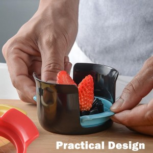 3-in-1 Egg Slicer for Hard Boiled Eggs, 3 Modes Multi-Purpose Wire Egg Cutter/Dicer with Plastics Non-Slip Base, Effortless Kitchen Gadget Tool for Soft Fruits,Strawberries,Salads