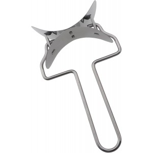 2PCS Silver Stainless Steel Pastry Roll Cutter Dumpling Wrapper Mould Baking Utensils Kitchenware