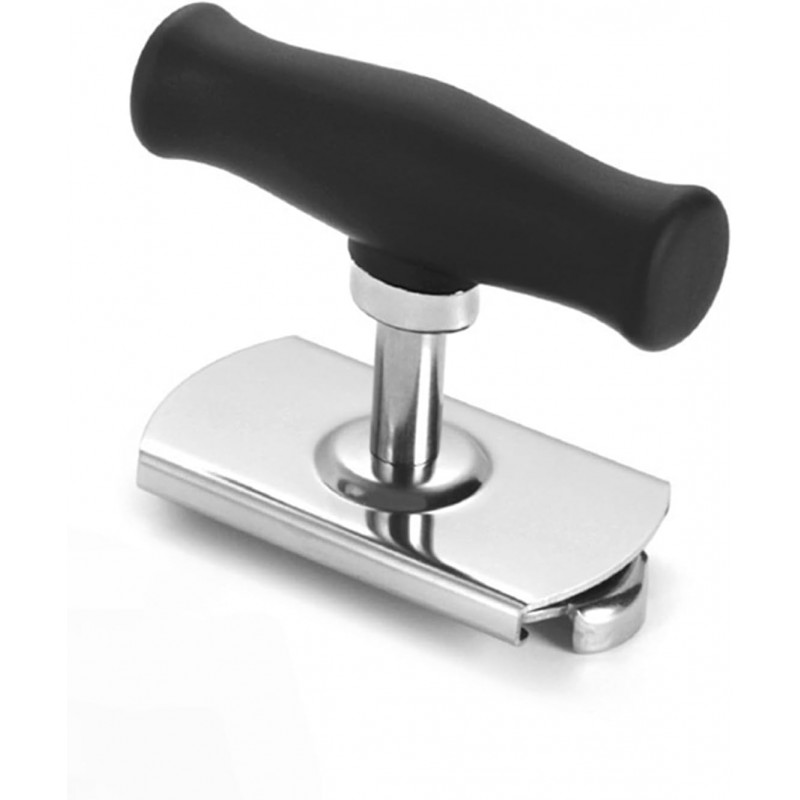 Jar Opener, Cap Crack Opener - Jar Opener for Weak Hands, Adjustable Multifunctional Jar Lid Opener - Easy to Grip and Open for Stuck Jars, Bottles & Lids (Black)