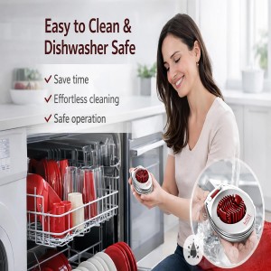 Egg Slicer & Cutter for Hard Boiled Eggs – 2-Way Multipurpose Stainless Steel Slicer for Fruits & Vegetables – Includes Cleaning Brush