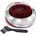 Egg Slicer & Cutter for Hard Boiled Eggs – 2-Way Multipurpose Stainless Steel Slicer for Fruits & Vegetables – Includes Cleaning Brush