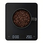 Coffee Scale with Timer 3kg/0.1g High Precision Digital Espresso Scale for Pour Over and Drip Coffee Large Gram Scale for Kitchen Baking and Jewelry with Rechargeable Battery and Silicone Mat