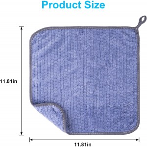 Microfiber Cleaning Cloth,10 Pack Cleaning Towels for Dish Drying Washing, 12