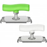 Cap Crack Jar Opener, Cap Crack Bottle Opener, Mutil Lid Opener, Non-slip Ergonomic Grip Bottle Opener for Weak Hands