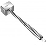 316 Stainless Steel Meat Tenderizer Tool,Chicken Pounder,Heavy Duty Mallet Hammer for Tenderizing Beef, Turkey, Chicken, Steak, Dishwasher Safe
