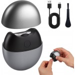 2026 Upgraded 3-in-1 Electric Nail Clipper & Polisher, Automatic Nail Trimmer with Light and Nail Scraps Storage, 2-Speed, USB Rechargeable, Safe for Seniors Adults (Gray)